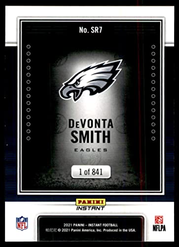 Football NFL 2021 Panini Instant Spotlight Rookies #SR7 DeVonta Smith Eagles