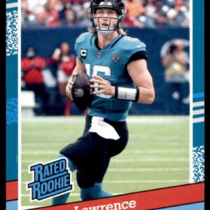 Football NFL 2021 Panini Instant Rated Rookie Retro #BW1 Trevor Lawrence Jaguars