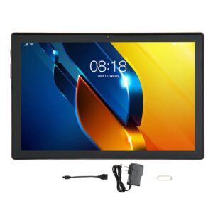WEYI 10 inch Tablet Golden Kids Tablet 100240V for 11 MT6755 8 Cores 2.2GHz for Learning (US Plug)