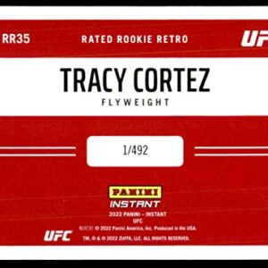 MMA UFC 2022 Panini Instant Rated Rookie Retro #35 Tracy Cortez