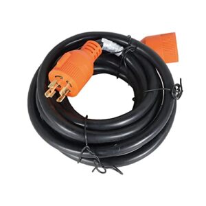 labwork 30A 15FT Generator Extension Cord L14-30P to L14-30R 4 Prong 125/250V Up to 7500W 10 Gauge SJTW Generator Cord