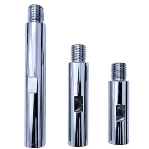 3 pcs 5/8"-11 thread extension rod shaft polishing tool for 5/8"-11 thread water grinder polishing machine grinder car polishing 80mm 100mm 140mm set