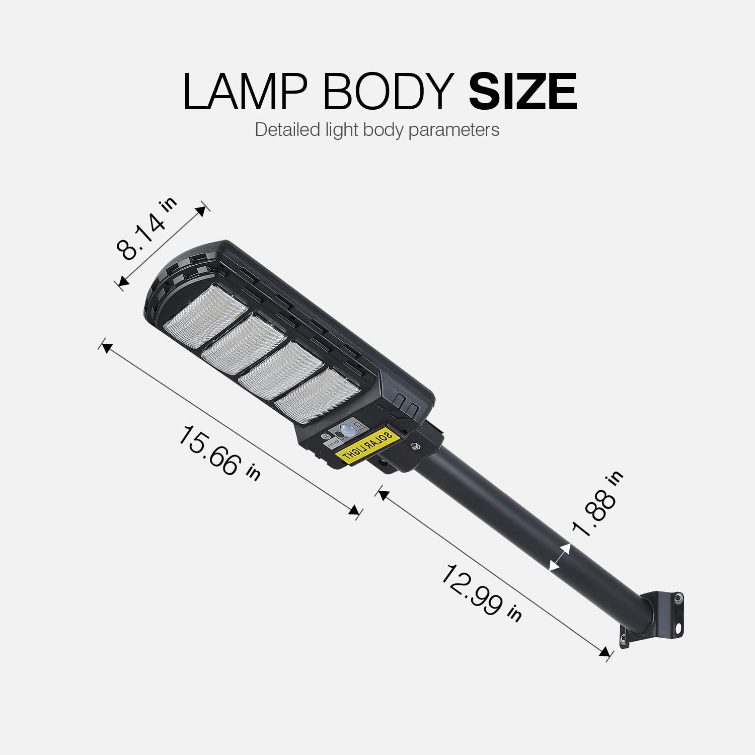 200W Solar Street Lights Outdoor Waterproof,20000 lumens, Dusk to Dawn Solar with Motion Sensor and Remote Control, LED Flood Light, Suitable for courtyards, Gardens, Streets, Courts Garage