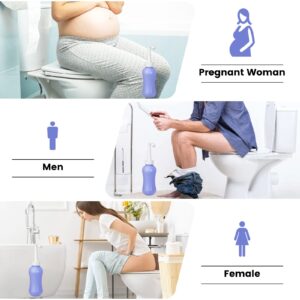 450ML(15.2 OZ) Peri Bottle for Postpartum Care 2 Pack, Portable Travel Bidet for Women, Upside Down Postpartum Peri Bottle for Perineal Recovery and Cleansing After Birth