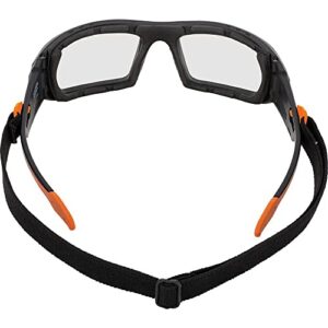 Klein Tools 60538 Gasket Safety Glasses, Professional PPE Protective Eyewear, Full Frame, Scratch Resistant, Anti-Fog, Indoor/Outdoor Lens