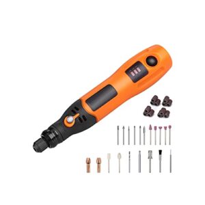 3.7v li-on cordless rotary tool with 31 pieces rotary accessories pcg01b