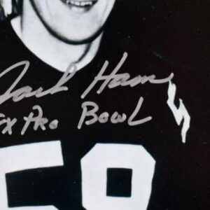 Jack Lambert Jack Ham Andy Russell Signed Steelers 8x10 B/W Photo w/PB-BAW Holo - Autographed NFL Photos