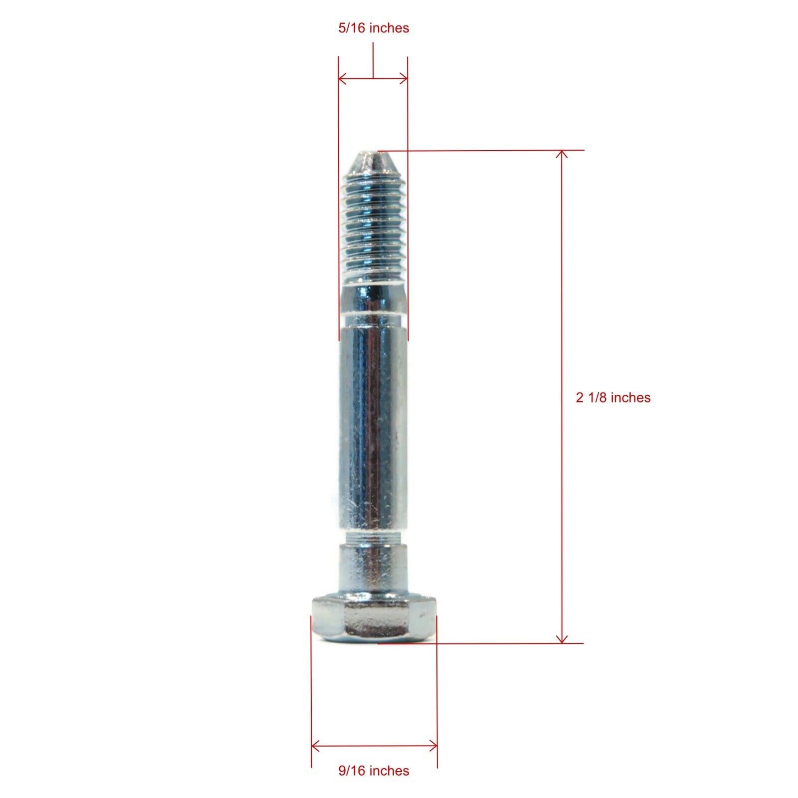 The ROP Shop | Pack of 10 - Shear Bolt & Nut for Ariens Blower ST11528 LE 924125 ST1228 924314