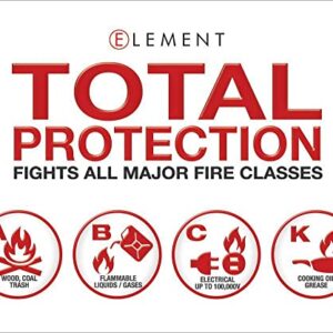 Element E50 Fire Extinguisher Stick 40050, 50 second discharge NO MAINTENANCE