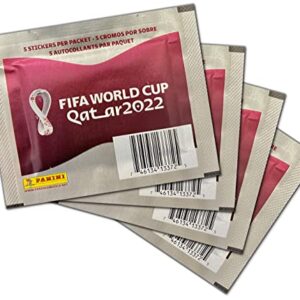 PANINI FIFA WORLD CUP QATAR 2022-25 packs (5 stickers per pack)