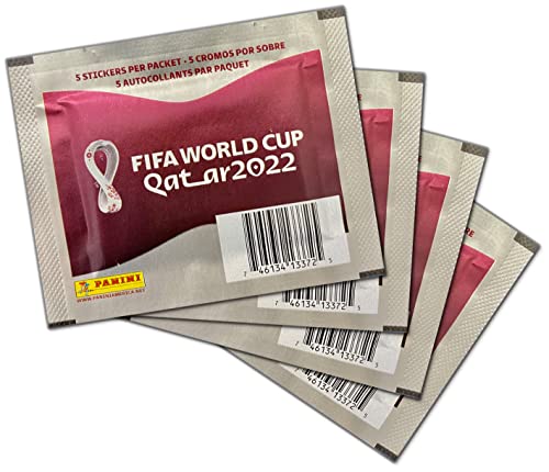 PANINI FIFA WORLD CUP QATAR 2022-25 packs (5 stickers per pack)