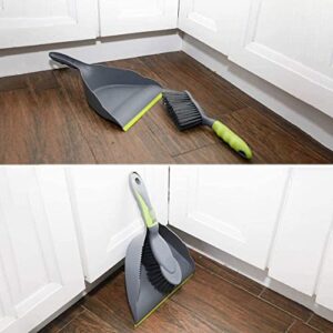 Dustpan and Brush Set,Dust Pans with Brush,Hand Broom Dust Pan,Broom Dustpan Set are Suitable for Kitchen, Sofa, Table, Car Trunk and Seat, Pet Nest and so on.(2pcs)