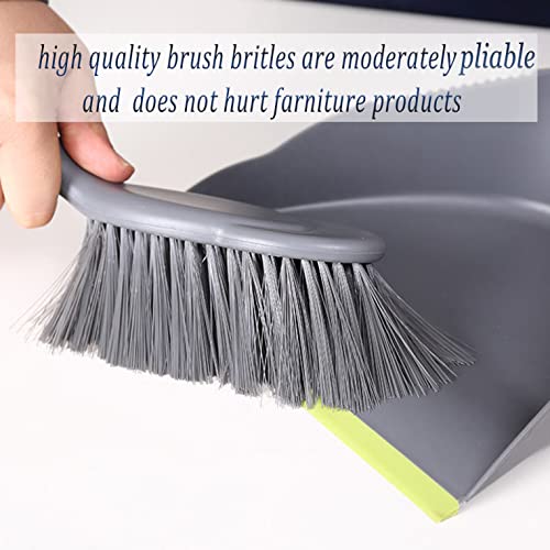 Dustpan and Brush Set,Dust Pans with Brush,Hand Broom Dust Pan,Broom Dustpan Set are Suitable for Kitchen, Sofa, Table, Car Trunk and Seat, Pet Nest and so on.(2pcs)