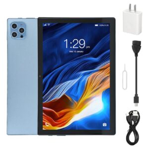 Call Tablet, HD Big Screen 6GB RAM 128GB ROM Dual Camera for 12.0 10.1in Tablet 100240V for Gaming (US Plug)