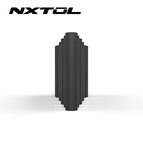 NXTUL 4.5” Sanding Rubber Drum Kit | 5-Piece Drum Set Contains 3”, 2”, 1.5”, 1” and .75” Drums