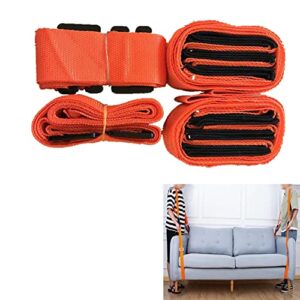 Moving Straps, Lifting Straps for Moving Furniture,2-Person Lifting and Moving System, 2 Straps and 2 Vests for Carry Heavy Furniture