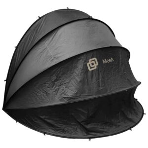 meea outdoor bike cover storage shed tent,210d oxford thick waterproof fabric, fiberglass frame (black)