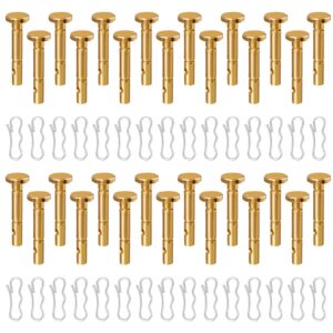 738-04124a snowblower shear pins fit for hon da cub cad et 738-04124a shear pins replacement & 714-04040 cotter pins compatible with troy bilt, mtd, craftsman snowblower parts, 30 pack