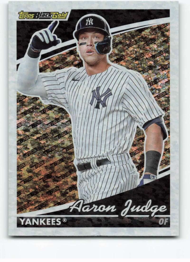 2022 Topps Update Black Gold #BG-18 Aaron Judge NM-MT New York Yankees Baseball MLB