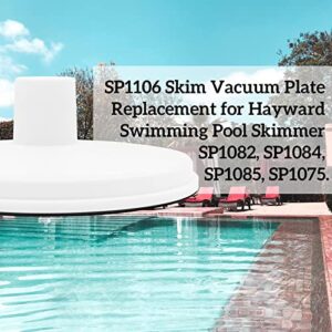 Pool Skimmer Vacuum Plate SP1106 Replacement for Hayward Pool Skimmer Basket Cover Parts Inground