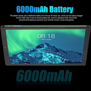 Tablet, 1920x1080 IPS Display 10.1 Inch MT6753 Octa Core Tablet for Travel (US Plug)