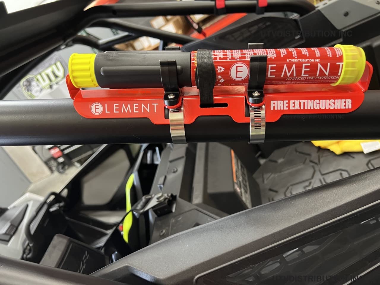 Element E50 Fire Extinguisher Stick 40050 With Rollcage Mounting Kit