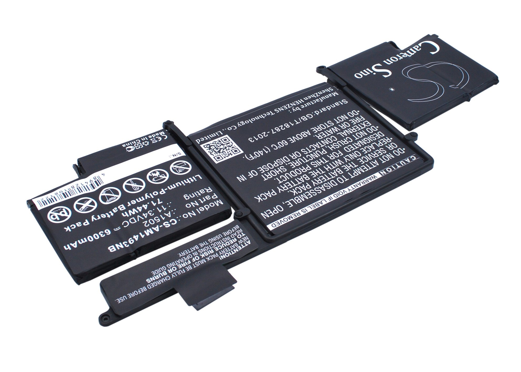 ChoyoqeR Replacement Battery for IP Core i5 2.4 13", IP Core i5 2.4 13", IP Core i5 2.6 13", Mac 11.34V/6300mA