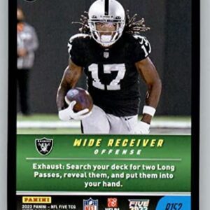 2022 Panini Five NFL #R152 Davante Adams Las Vegas Raiders NFL Football Trading Card