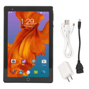 8 Inch Tablet PC, Dual Camera 1920x1200 IPS HD Tablet for 10,4GB RAM 64GB ROM, Maximum Expandable Up to 128GB(Black)