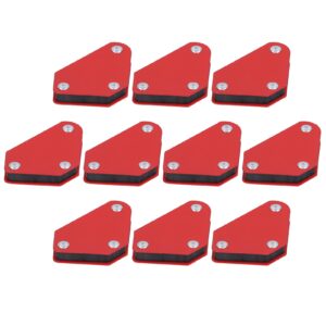 10 Pcs Welding Magnet, Welding Magnet Set 45° 90° 135° Multi Angle Fixed Soldering Tools for Equipment Workshop Welder Maximum Weight Capacity 10lbs