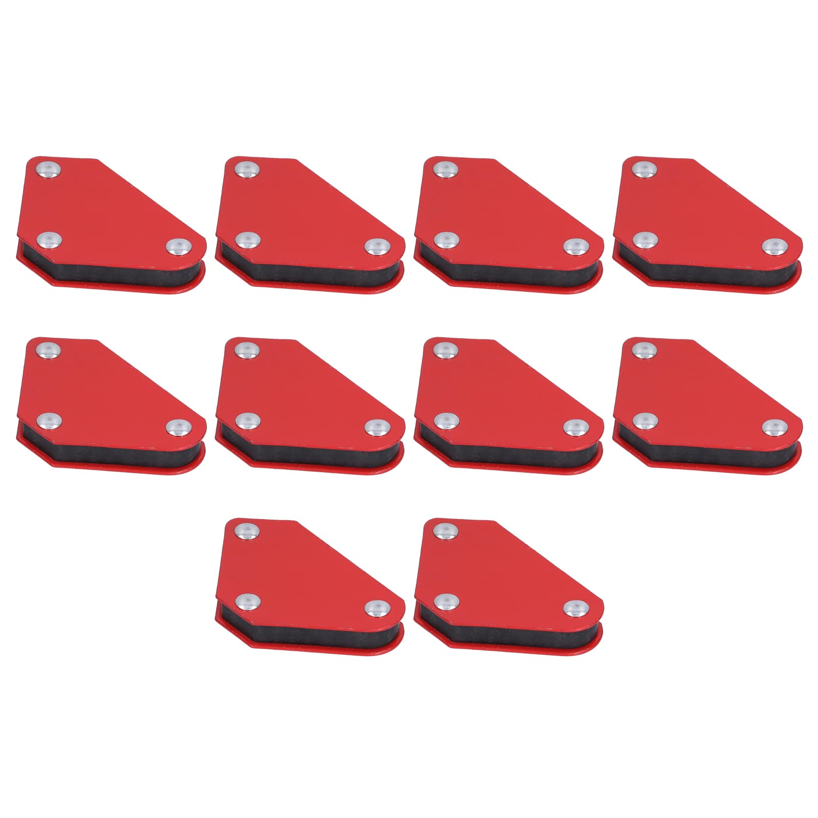 10 Pcs Welding Magnet, Welding Magnet Set 45° 90° 135° Multi Angle Fixed Soldering Tools for Equipment Workshop Welder Maximum Weight Capacity 10lbs