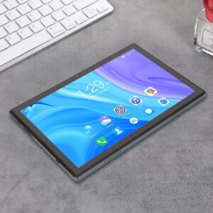 Heayzoki 10 Inch HD Tablet, 6GB 128GB Calling Tablet, IPS HD Touchscreen Blue Callable Tablet, Octa Core Processor, 2.4G 5G Dual Band WiFi