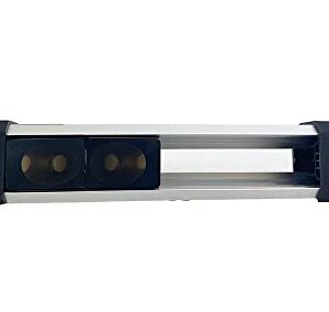 VTSYIQI Ultrasonic Flow Meter Sensor Transducer HS Clamp On Mounting Sensor for Ultrasonic Liquid Flowmeter with Measuring Range DN25mm to DN100mm