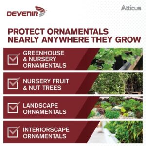 Devenir Pymetrozine 50% Insecticide (15 oz) by Atticus (Compare to Endeavor) - Controls Aphids and Whiteflies