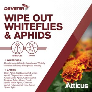 Devenir Pymetrozine 50% Insecticide (15 oz) by Atticus (Compare to Endeavor) - Controls Aphids and Whiteflies