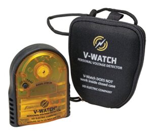 greenlee hd electric vw-20h v-watch personal voltage detector (renewed)