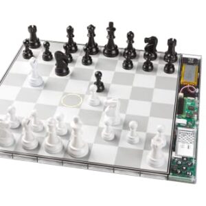 Chess Computer: The Crystal Centaur,Limited Edition Digital Electronic Chess Set Computer or Kids and Adult with Chess Success II Chess Training DVD