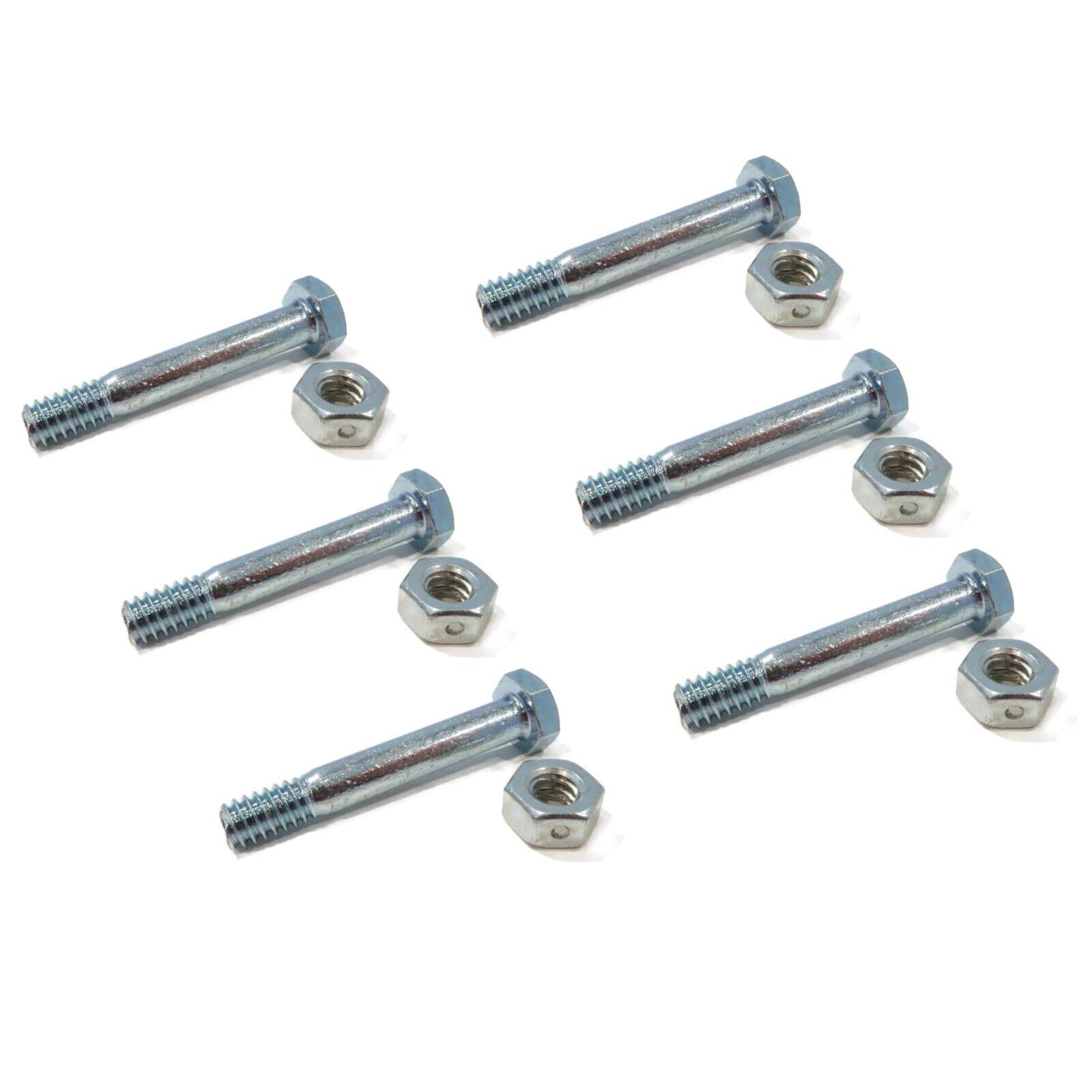 The ROP Shop | Pack of 6 - Shear Pin Bolt & Nut for Ariens SNO-Thro 920, 932, 939 Series 24"