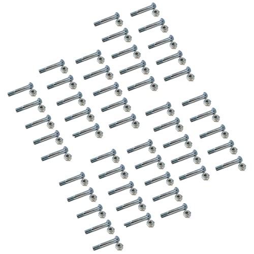 The ROP Shop | Pack of 50 - Shear Pin Bolt & Nut for Ariens SNO-Thro 920, 932, 939 Series 24"