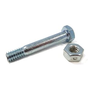 The ROP Shop | Pack of 6 - Shear Pin Bolt & Nut for Oregon 80-741, 80741, 80-742, 80742 Thrower