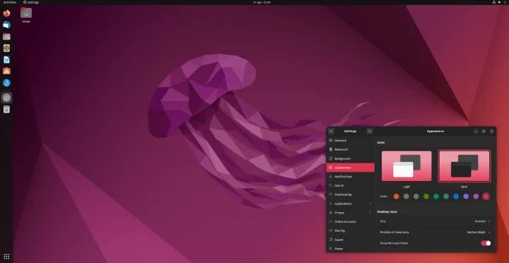 Ubuntu Linux 22.04 DVD - OFFICIAL 64-bit release - Long-term Support