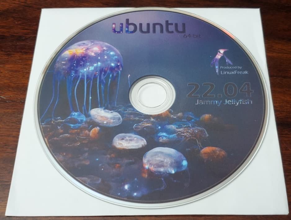 Ubuntu Linux 22.04 DVD - OFFICIAL 64-bit release - Long-term Support