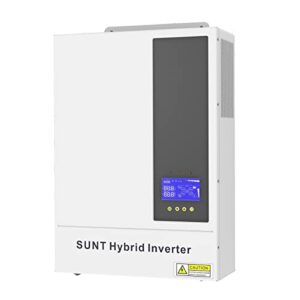 y&h 5.5kw 48v solar hybrid inverter with mppt charger,500v pv input, ac220v output,timed charging and discharging for peak shaving and valley filling, wifi and bluetooth communication supported