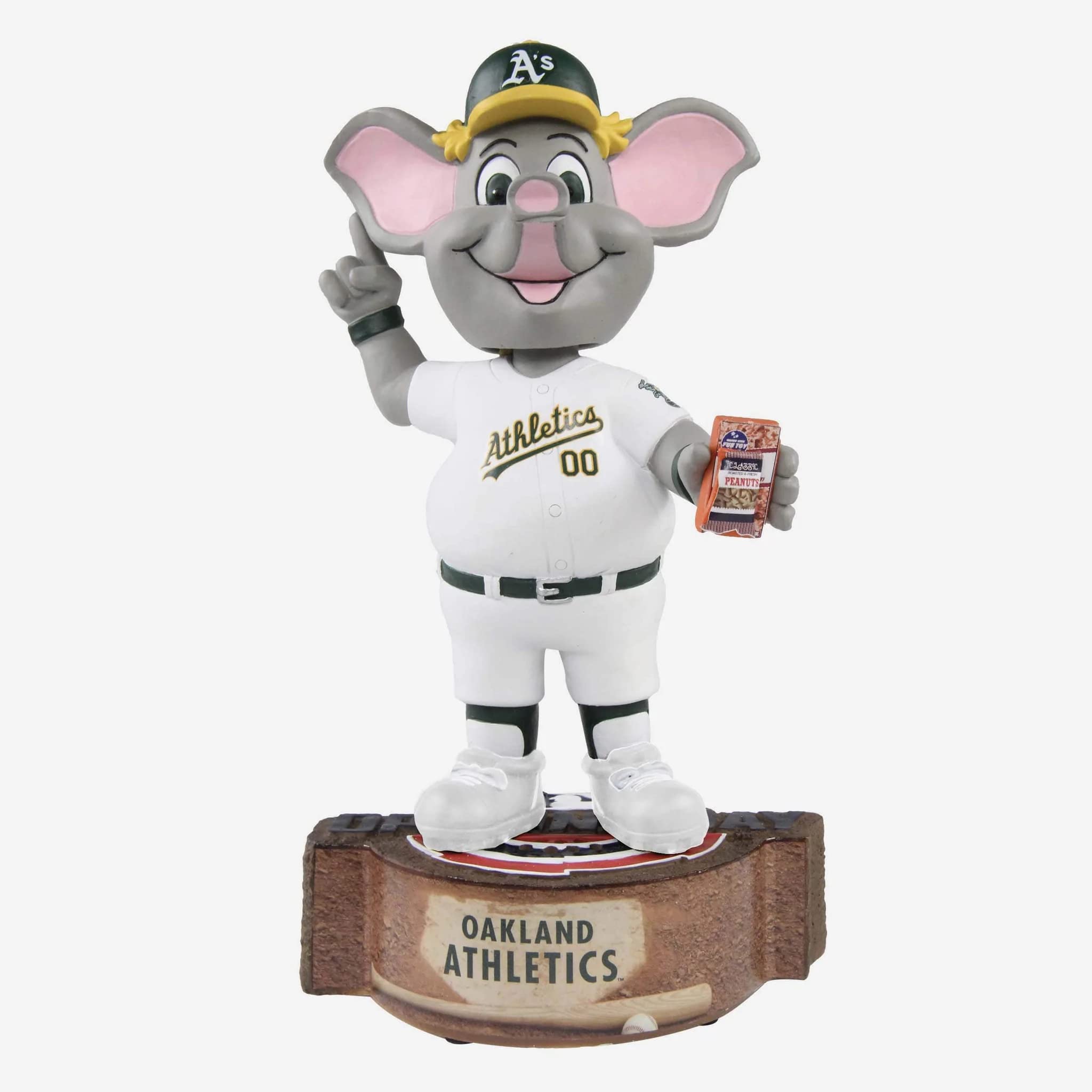 Stomper Oakland Athletics Opening Day Take Me Out to the Ballgame Singing Bobblehead MLB