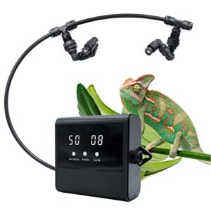 mrreptile reptile mister humidifier, automatic mister for reptiles、indoor plants, upgrade ms100 mister, reptile misting system