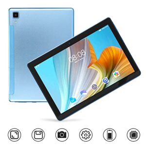 Leftwei Tablet PC, 100-240V 2.4G 5G Dual Band Calling 8.1 Inch Calling Tablet Blue 4GB 64GB for 12 (US Plug)