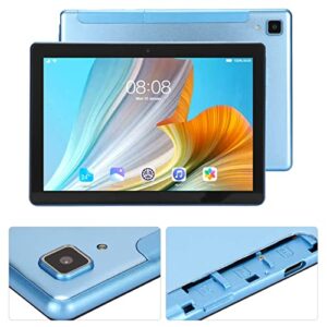 Leftwei Tablet PC, 100-240V 2.4G 5G Dual Band Calling 8.1 Inch Calling Tablet Blue 4GB 64GB for 12 (US Plug)