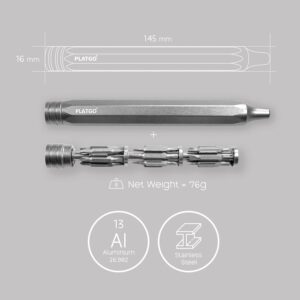 36-in-1 Pocket Screwdriver, Small Screwdriver Set, Electronics Maintenance Screwdriver Set Kit, S2 Steel Bit Mini Screwdriver Set, Manual Screwdriver Set