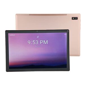 64GB Tablet Rose Gold 100240V 4G LTE Tablet 4GB 64GB 4G LTE Octa Core for Gaming (UK Plug)