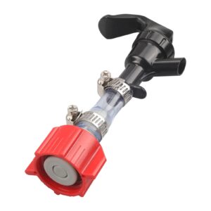 gwenbhmtool bib tap valve for coca cola bag in box syrups removable spigot kit soda dispensing faucet hose kit